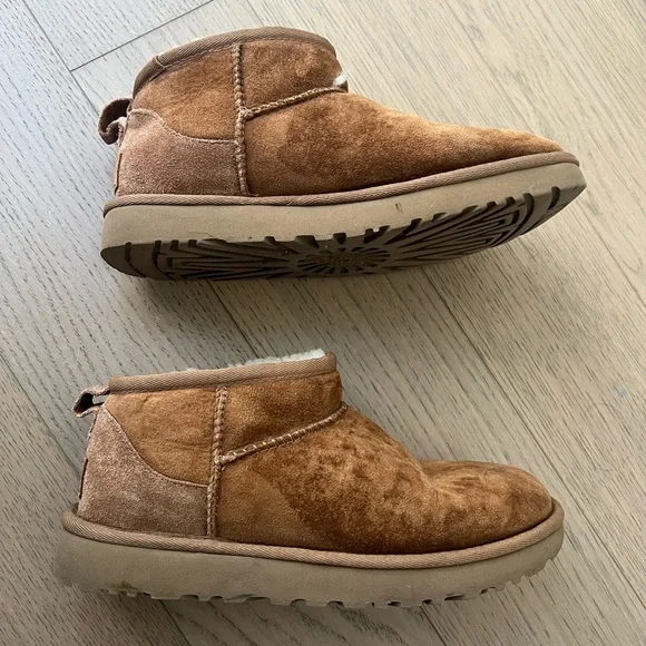 Womens ugg classic ultra mini boot - Picture 2 of 7